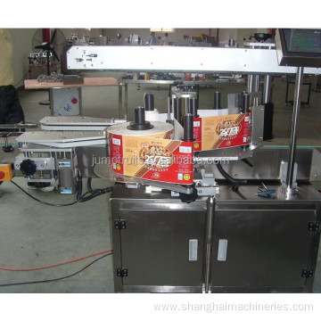 Automatic Labeling Machine Flat Bottles Stick Oven